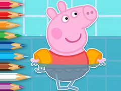                                                                     Coloring Book: Peppa Swimming ﺔﺒﻌﻟ