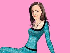                                                                     Alexis Bledel Dress up ﺔﺒﻌﻟ