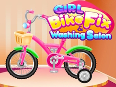                                                                     Girl Bike Fix Washing Salon ﺔﺒﻌﻟ