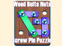                                                                     Wood Bolts Nuts Screw Pin Puzzle ﺔﺒﻌﻟ