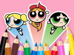                                                                     Coloring Book: The Powerpuff Girls ﺔﺒﻌﻟ