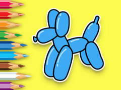                                                                     Coloring Book: Balloon Puppy ﺔﺒﻌﻟ