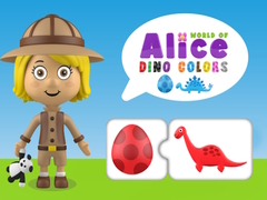                                                                     World of Alice Dino Colors ﺔﺒﻌﻟ