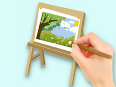                                                                     Coloring Book: Paysage Drawing Board ﺔﺒﻌﻟ