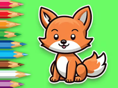                                                                     Coloring Book: Baby Fox ﺔﺒﻌﻟ