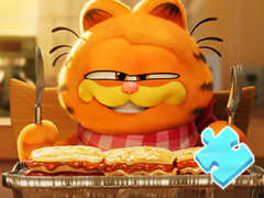                                                                     Jigsaw Puzzle: Garfield And Lasagna ﺔﺒﻌﻟ