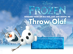                                                                     Frozen: Throw Olaf ﺔﺒﻌﻟ