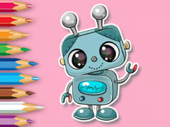                                                                     Coloring Book: Smile Robot ﺔﺒﻌﻟ