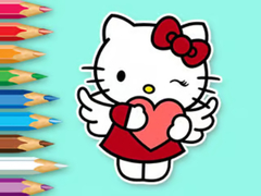                                                                     Coloring Book: Love Kitty ﺔﺒﻌﻟ