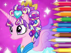                                                                     Coloring Book: Pony Princess ﺔﺒﻌﻟ