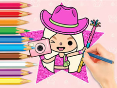                                                                     Coloring Book: Toca Baca World ﺔﺒﻌﻟ