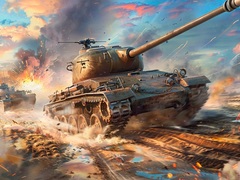                                                                     Battle Tanks Firestorm ﺔﺒﻌﻟ