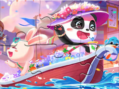                                                                     Jigsaw Puzzle: Baby Panda Fiesta ﺔﺒﻌﻟ