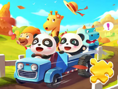                                                                     Jigsaw Puzzle: Baby Panda Autumn ﺔﺒﻌﻟ