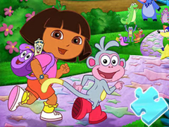                                                                     Jigsaw Puzzle: Dora The Explorer ﺔﺒﻌﻟ