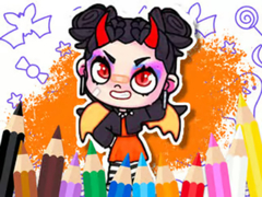                                                                     Coloring Book: Avatar World Cute Devil ﺔﺒﻌﻟ