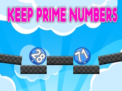                                                                     Keep Prime Numbers ﺔﺒﻌﻟ