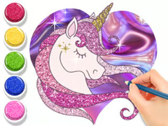                                                                     Coloring Book: Glowing Unicorn ﺔﺒﻌﻟ