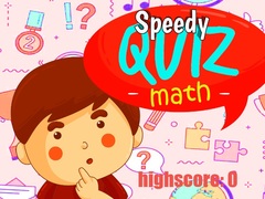                                                                     Speedy Quiz Maths ﺔﺒﻌﻟ