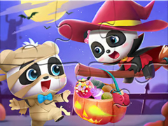                                                                     Jigsaw Puzzle: Baby Panda Halloween ﺔﺒﻌﻟ