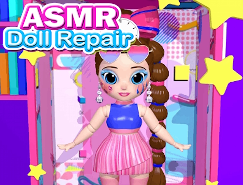 لعبة ASMR ﺔﻴﻣﺩ ﺡﻼ﻿ﺻﺇ  على الانترنت.