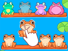                                                                     Sorting frogs ﺔﺒﻌﻟ