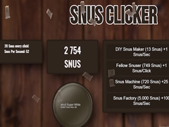                                                                     SNUS Clicker ﺔﺒﻌﻟ