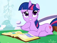                                                                     Jigsaw Puzzle: Studious Twilight Sparkle ﺔﺒﻌﻟ