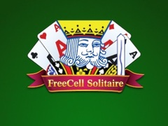                                                                     FreeCell Solitaire  ﺔﺒﻌﻟ