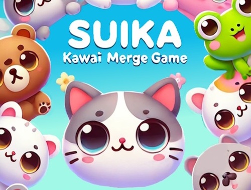 لعبة Suika Kawaii ﺞﻣﺩ ﺔﺒﻌﻟ  على الانترنت