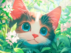                                                                     Jigsaw Puzzle: Innocent Cat ﺔﺒﻌﻟ