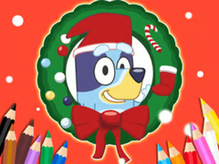                                                                     Coloring Book: Bluey Santa Claus ﺔﺒﻌﻟ