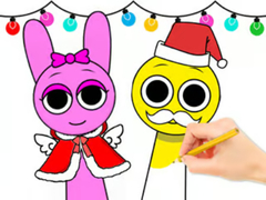                                                                     Coloring Book: Sprunki Christmas ﺔﺒﻌﻟ