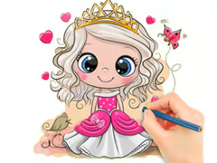                                                                     Coloring Book: Chibi Doll Princess ﺔﺒﻌﻟ