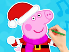                                                                     Coloring Book: Peppa Pig Snowman ﺔﺒﻌﻟ