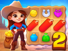                                                                     Wild West Match 2: The Gold Rush ﺔﺒﻌﻟ