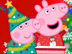                                                                     Jigsaw Puzzle: Peppa Pig Christmas Preparation ﺔﺒﻌﻟ