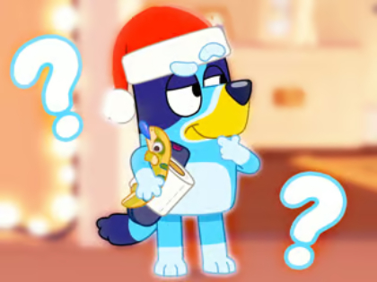 لعبة Bluey Christmas Fandom :ﻝﺎﻔﻃﻸ﻿ﻟ ﺔﻘﺑﺎﺴﻣ  على الانترنت.
