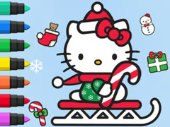                                                                     Coloring Book: Hello Kitty Christmas ﺔﺒﻌﻟ