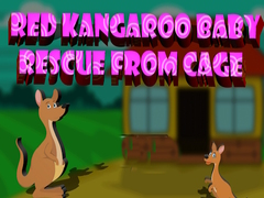                                                                     Red Kangaroo Baby Rescue from Cage ﺔﺒﻌﻟ