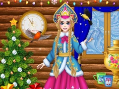                                                                     Snegurochka Russian Ice Princess ﺔﺒﻌﻟ