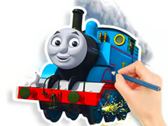                                                                     Coloring Book: Thomas ﺔﺒﻌﻟ