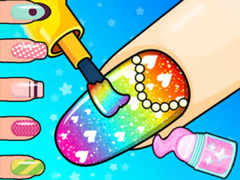                                                                     Coloring Book: Nail Salon ﺔﺒﻌﻟ