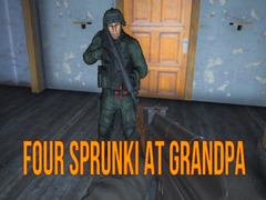                                                                     Four Sprunki at Grandpa ﺔﺒﻌﻟ