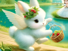                                                                     Jigsaw Puzzle: Angel Bunny ﺔﺒﻌﻟ