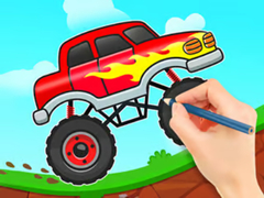                                                                     Coloring Book: Monster Truck ﺔﺒﻌﻟ