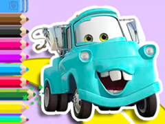                                                                     Coloring Book: Mater Cars ﺔﺒﻌﻟ