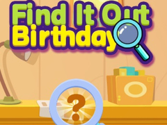                                                                     Find It Out Birthday ﺔﺒﻌﻟ