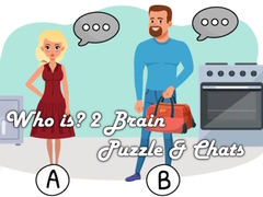                                                                     Who is? 2 Brain Puzzle & Chats ﺔﺒﻌﻟ