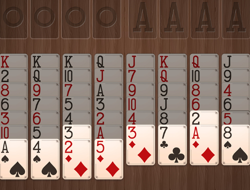 لعبة Freecell Solitaire ﻲﻧﺎﺠﻣ  على الانترنت.